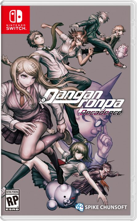 Danganronpa Decadence Cover Art US Switch