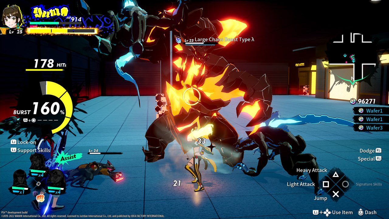 Dusk Diver 2 Screenshot of combat