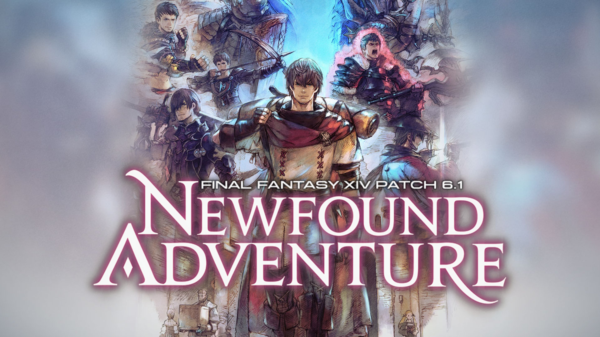 Final Fantasy XIV Patch 6.1 Newfound Adventure Key Art