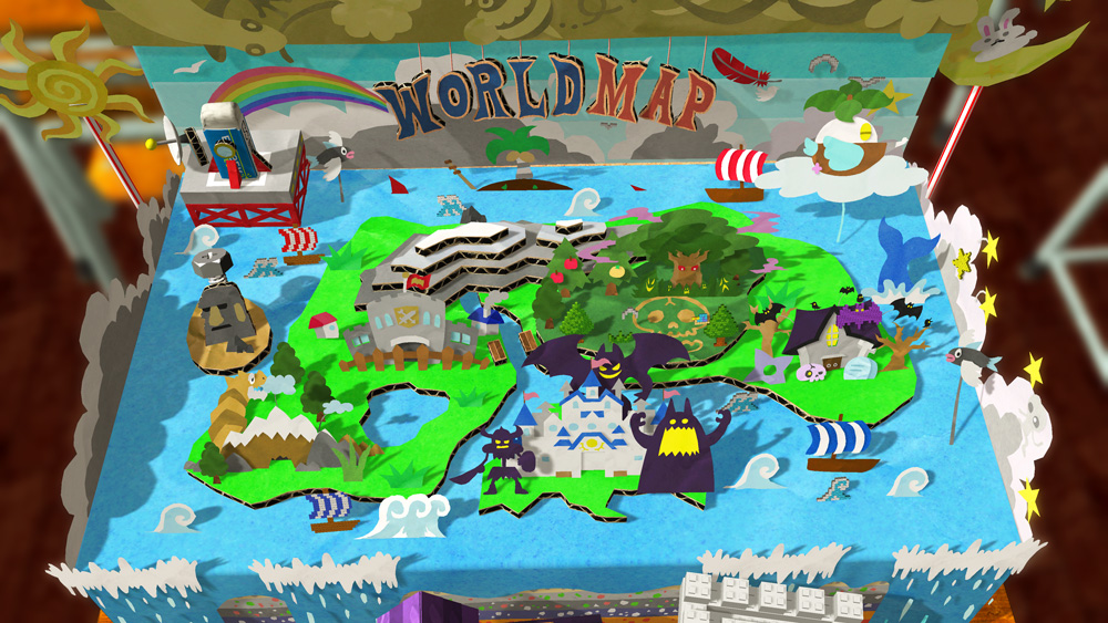 RPG Time: The Legend of Wright World Map.