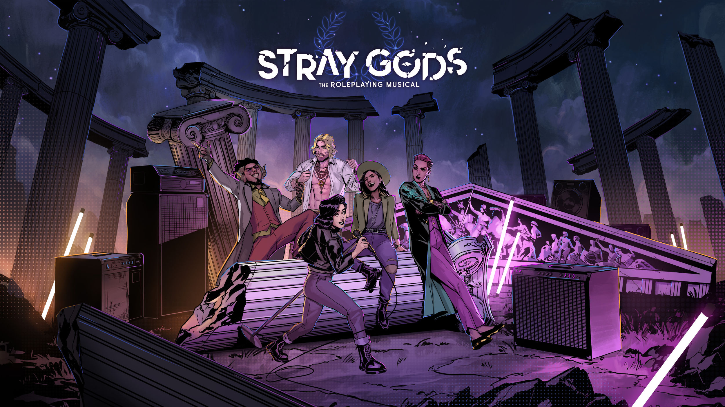 Stray Gods: The Roleplaying Musical Artwork of the cast