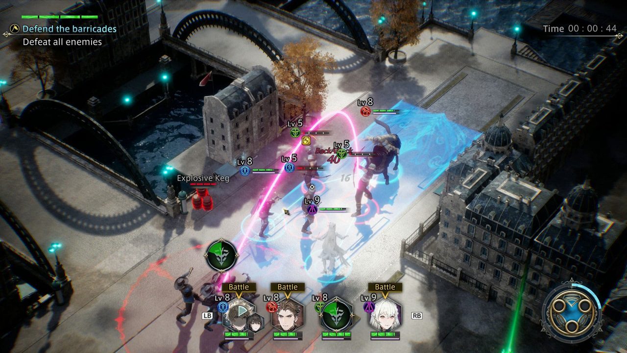 The DioField Chronicle Screenshot of Gameplay