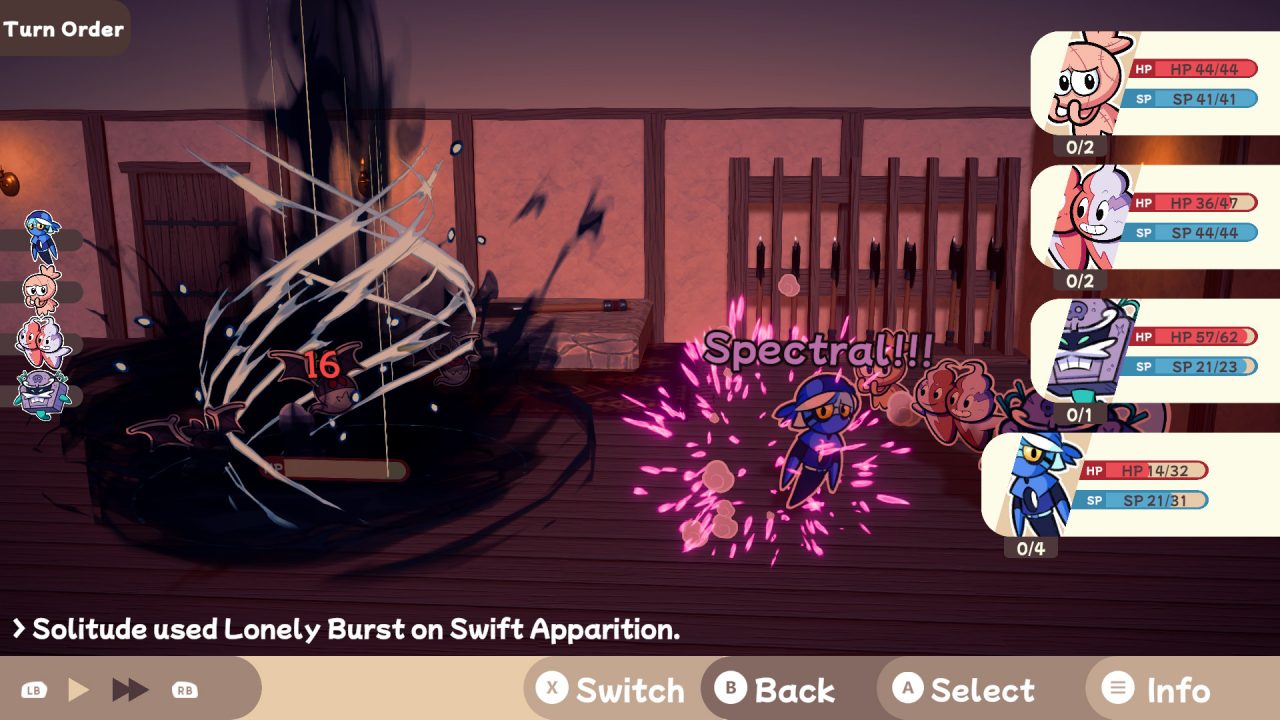 The Outbound Ghost Screenshot of combat