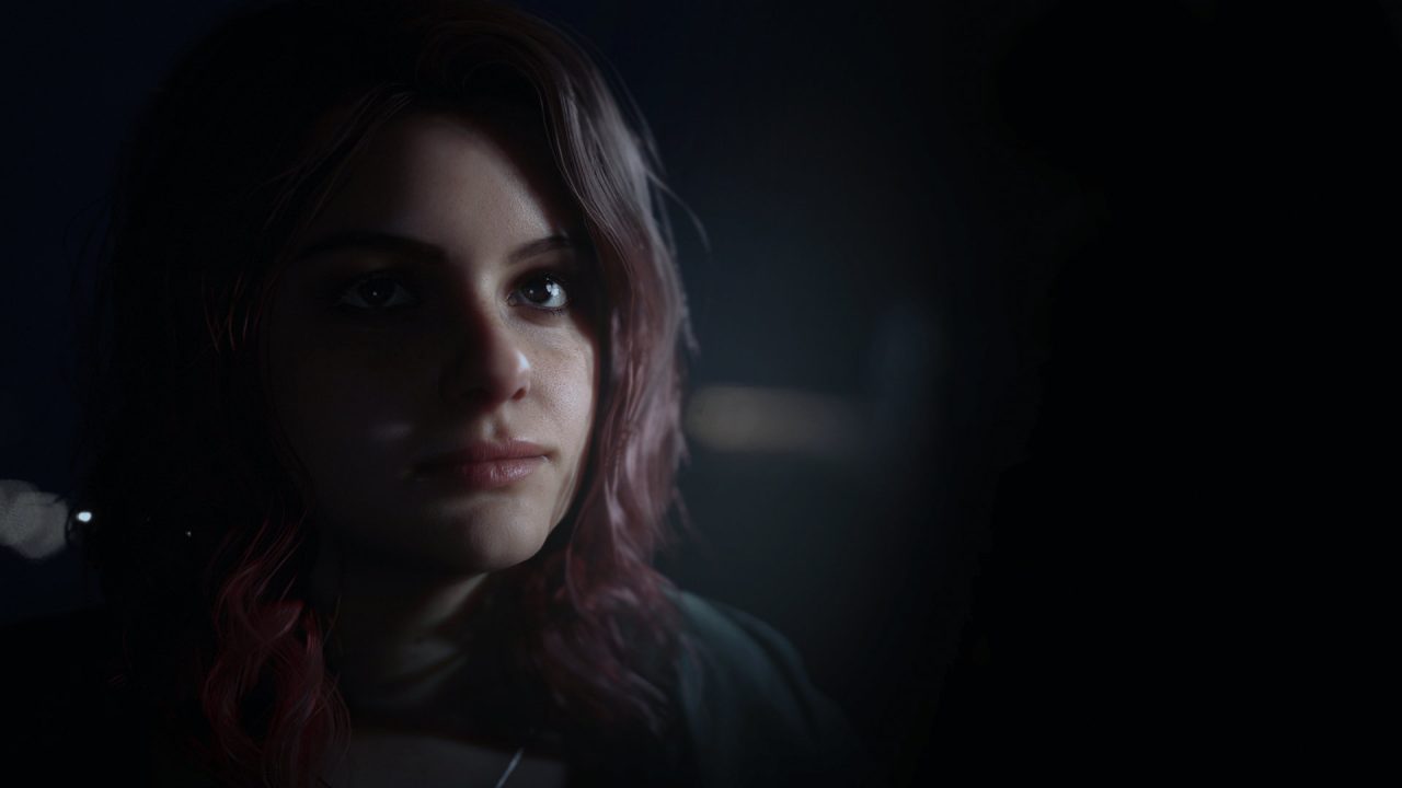 A woman in the darkness in The Quarry