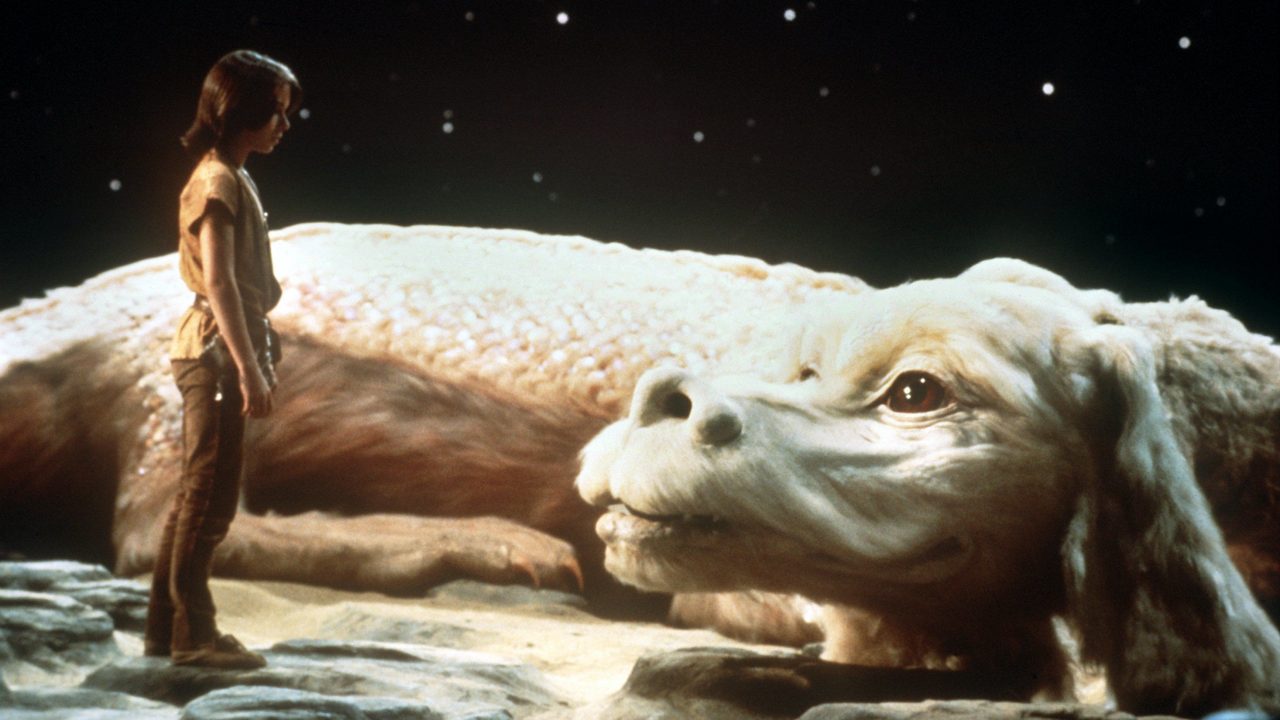 A screen from The Neverending Story