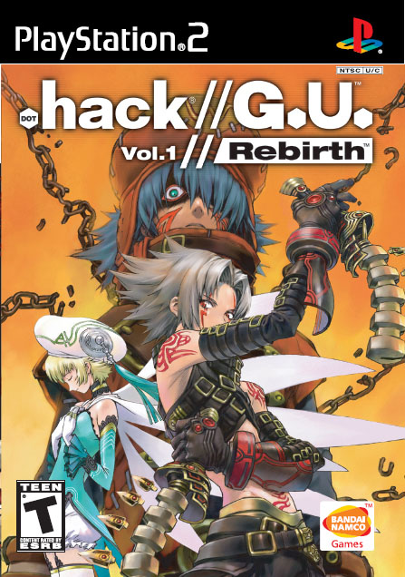 dothack GU Vol 1 Rebirth Cover Art US PS2