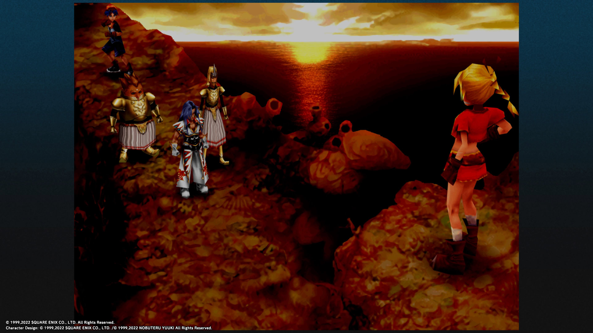 Imagens comparam Chrono Cross: The Radical Dreamers Edition com o