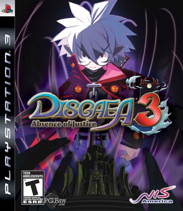 Disgaea 3 Absence of Justice Cover Art US PS3