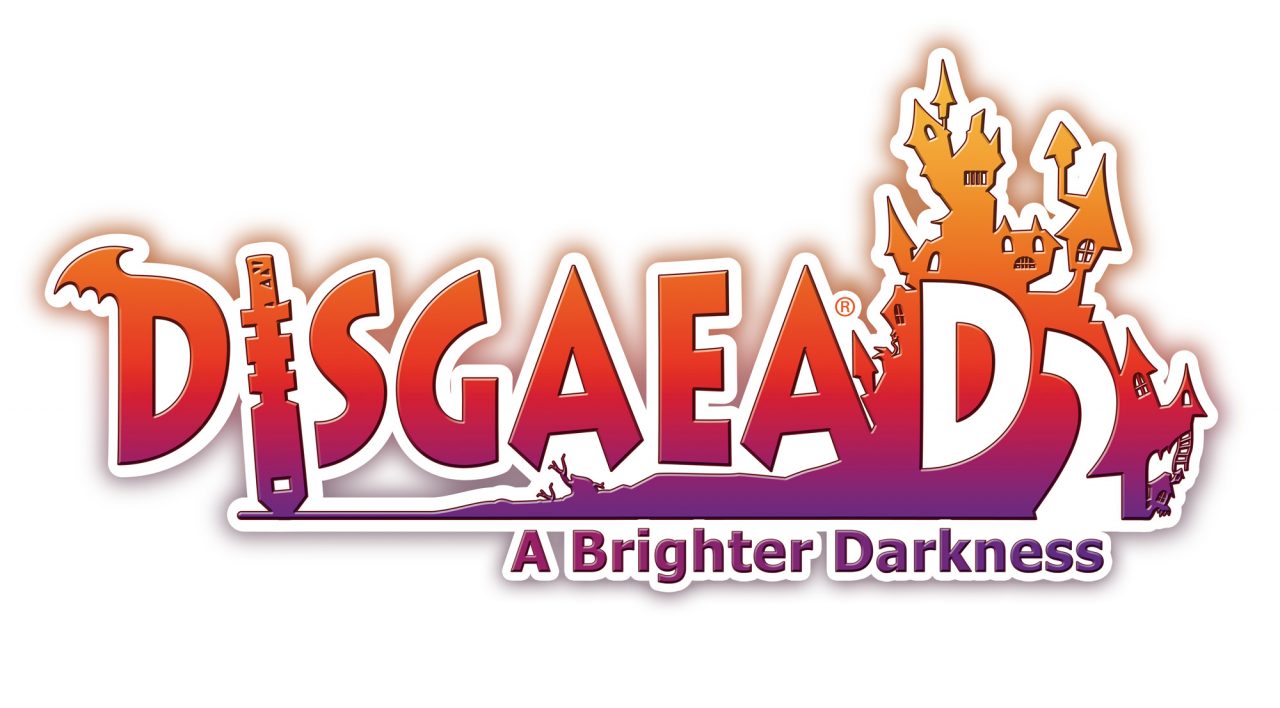 Disgaea D2 A Brighter Darkness Logo on White