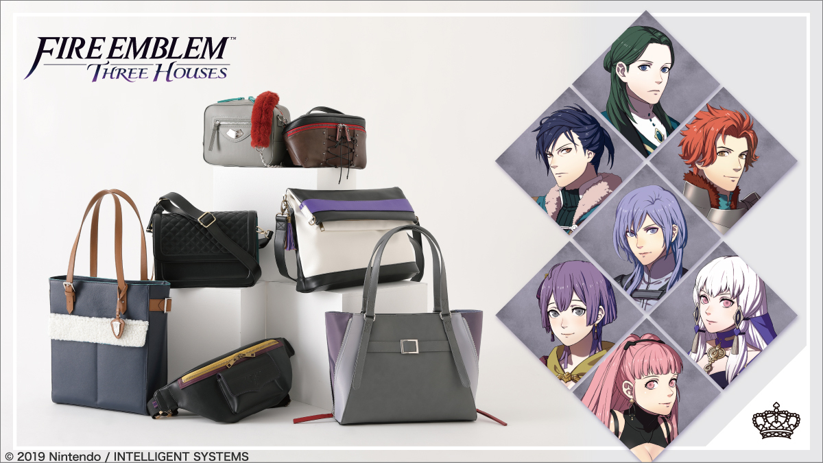 Banner Image Of The New Custom Fashion Bags Based on Fire Emblem: Three Houses From Supergroupies