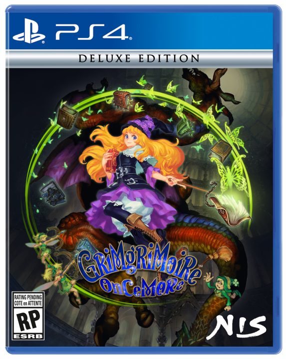 GrimGrimoire OnceMore Cover Art US PS4