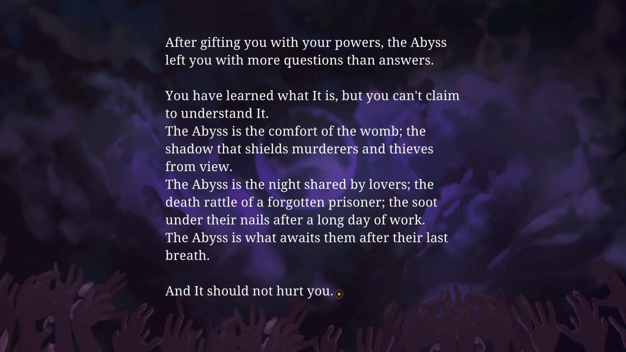 Sigh of the Abyss Shadow Bonds Screenshot 017