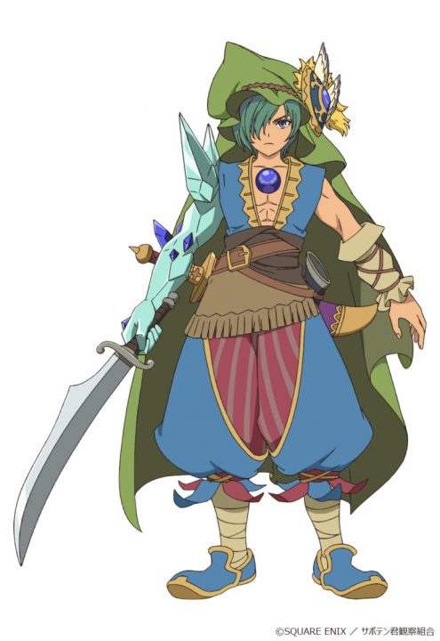 The Legend of Mana The Teardrop Crystal Anime Elazul
