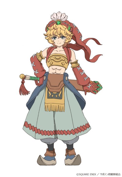 The Legend of Mana The Teardrop Crystal Anime Shiloh