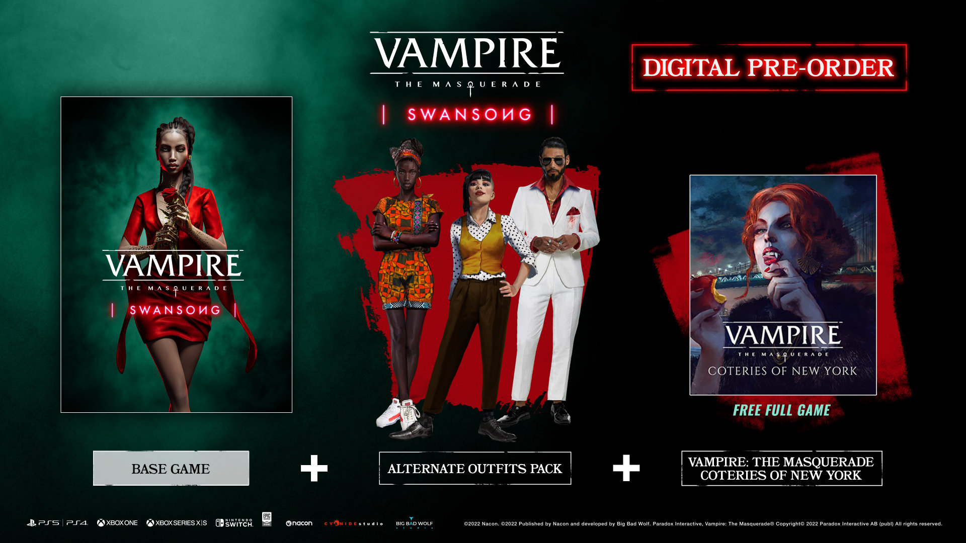 Vampire: The Masquerade - Swansong Announced for 2021 – GameSpew