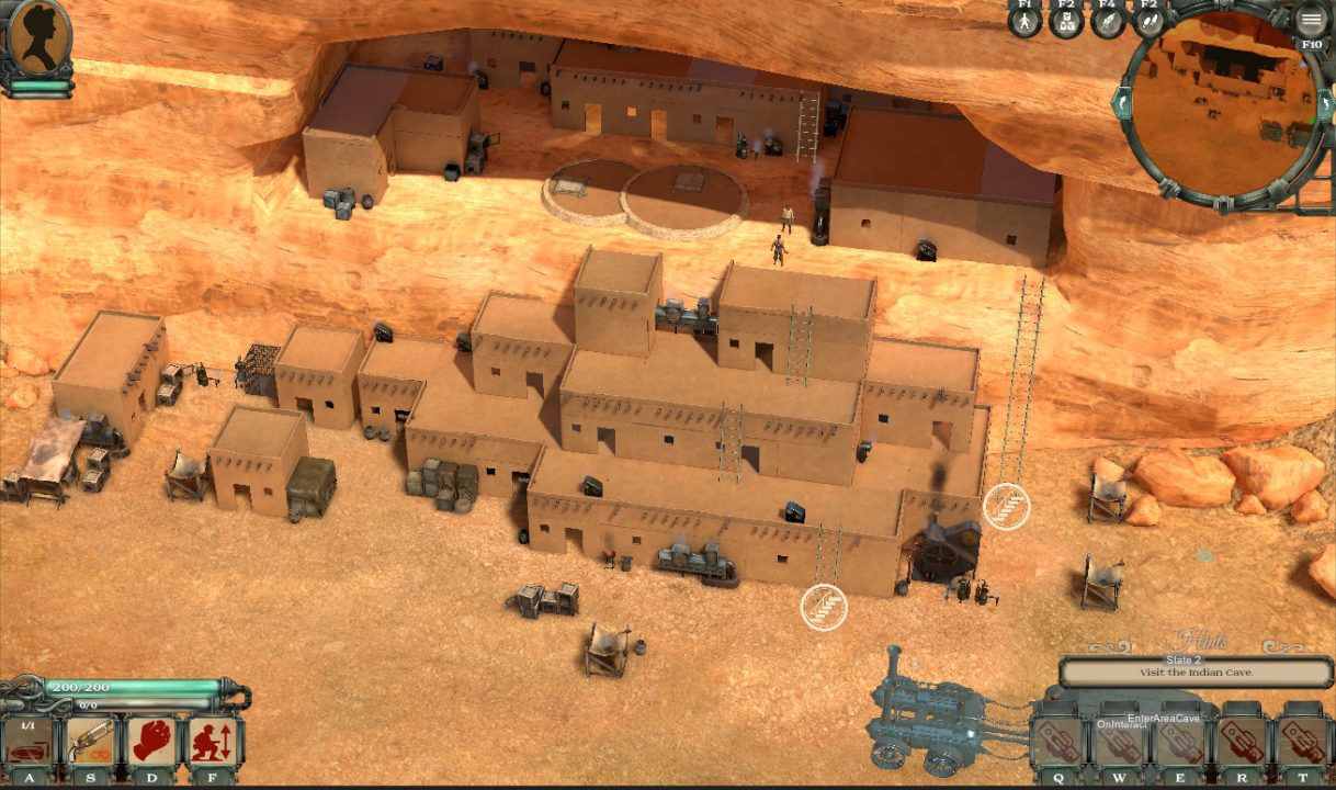 Empyre Screenshot of a Desert Village
