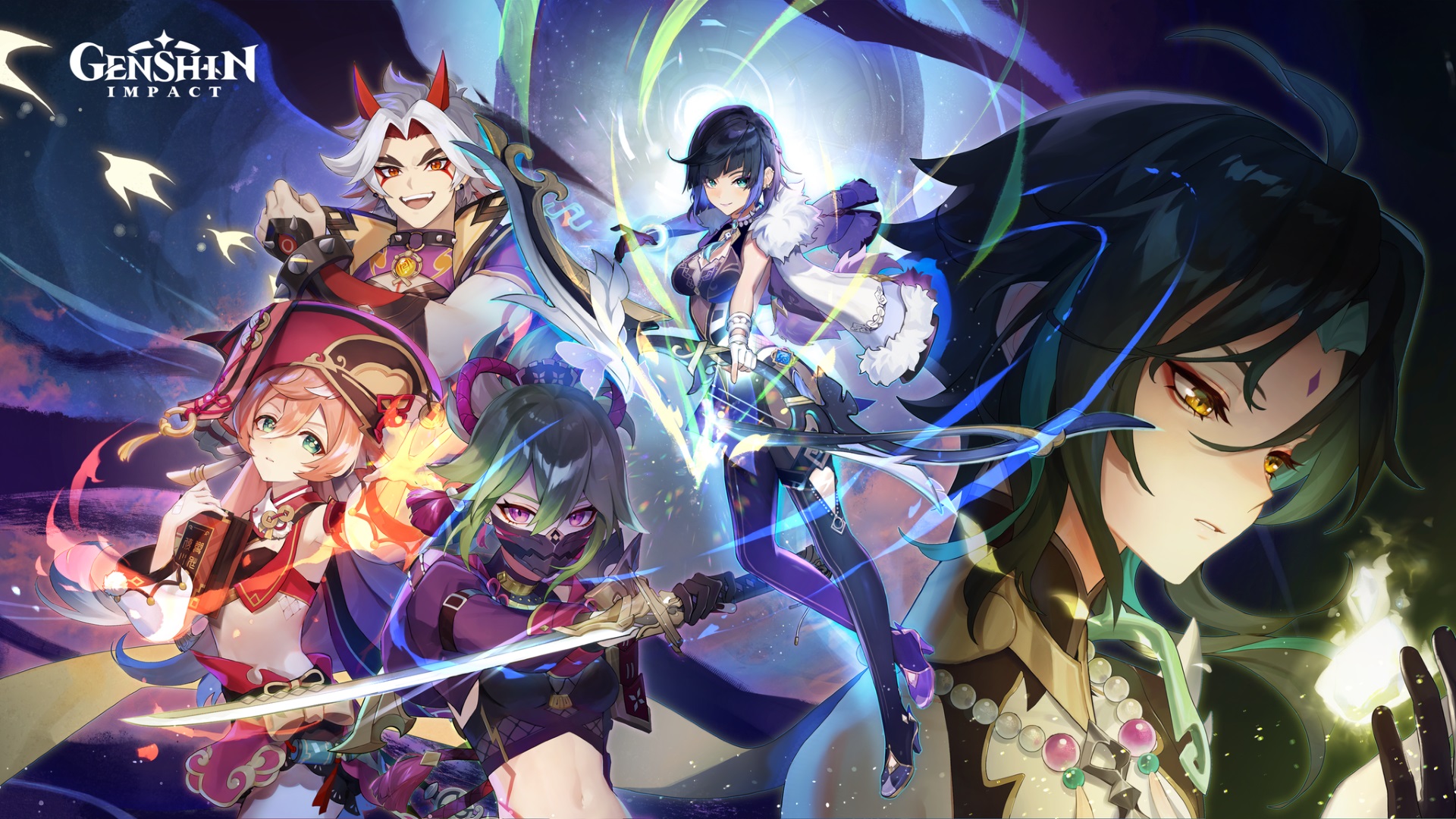 Genshin Impact Key Artwork for Version 2.7