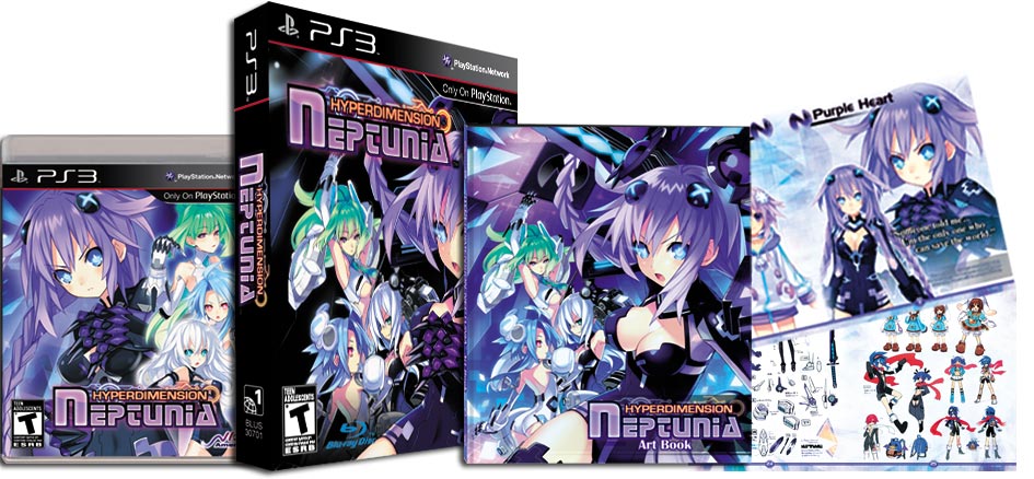 Hyperdimension Neptunia Cover Art 002