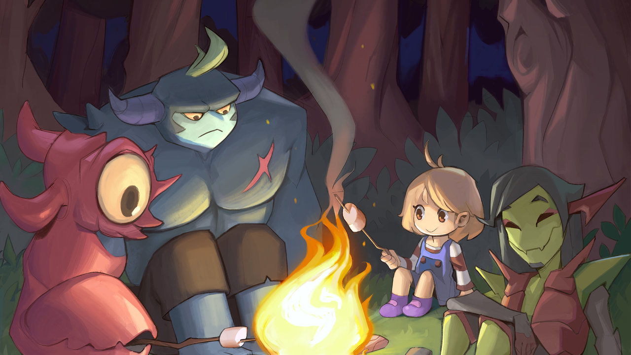 Meg's Monster Artwork