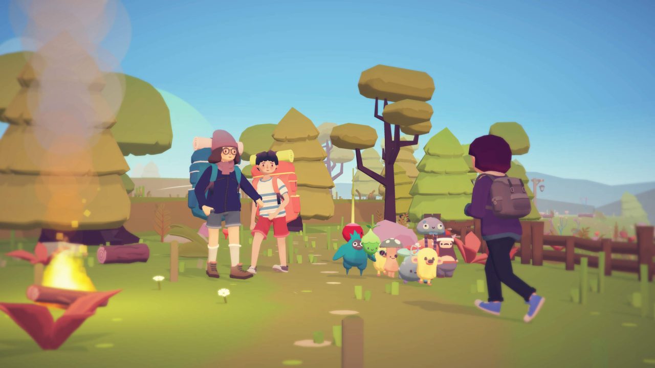 Ooblets Screenshot  of characters and ooblets