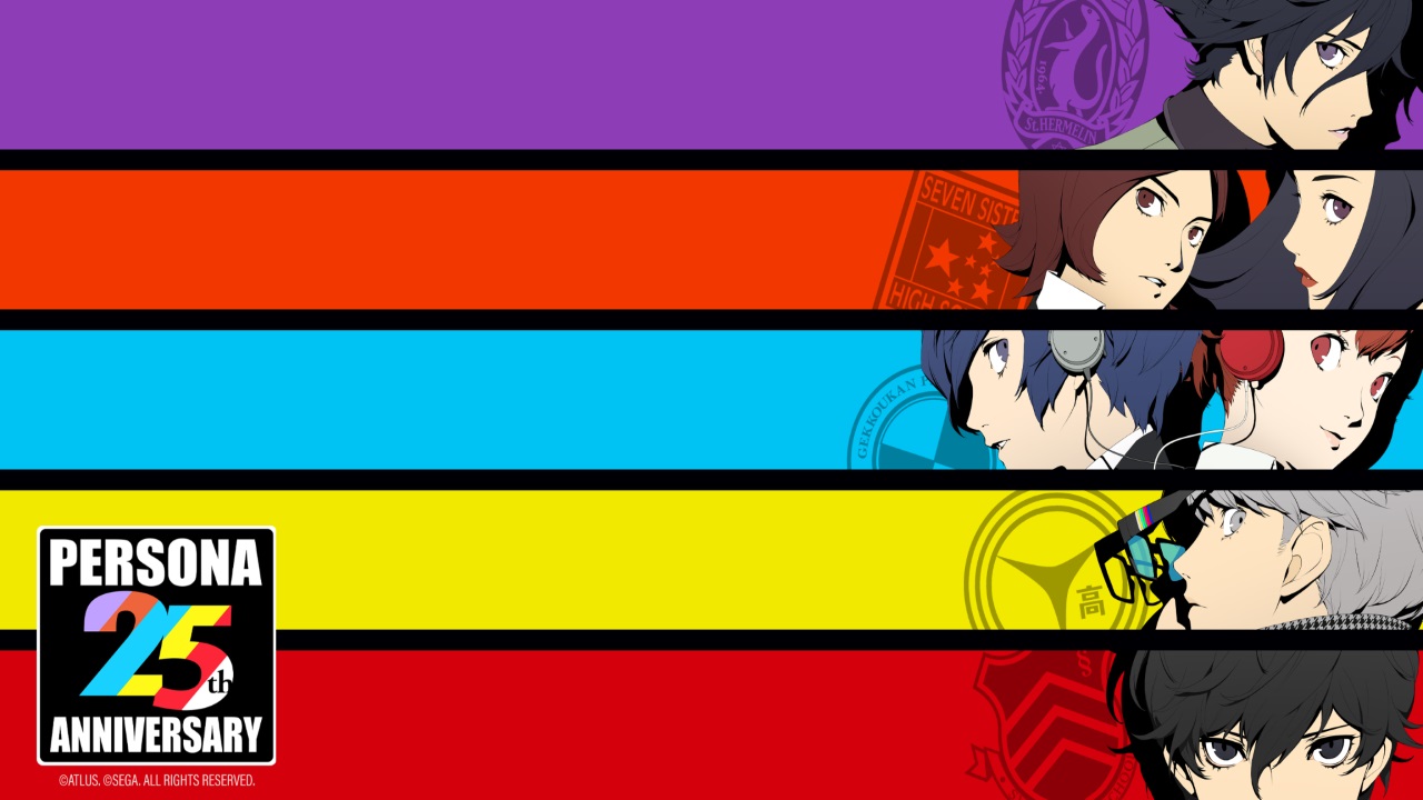 Persona 25th Anniversary Artwork