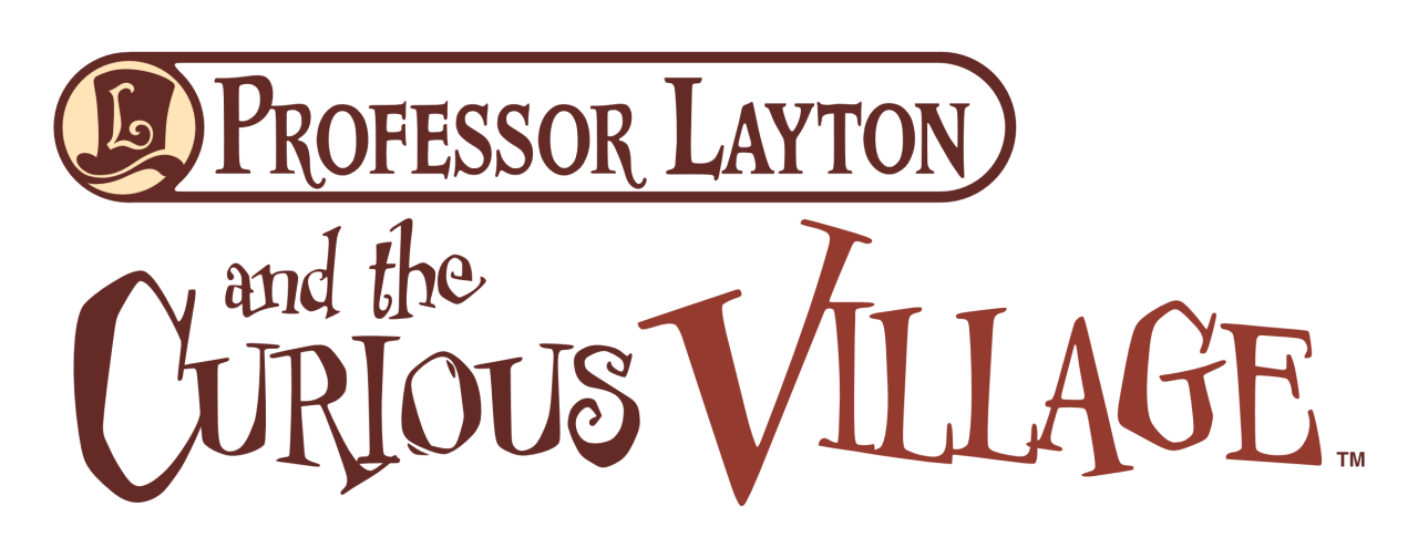 Professor Layton and the Curious Village Logo 001