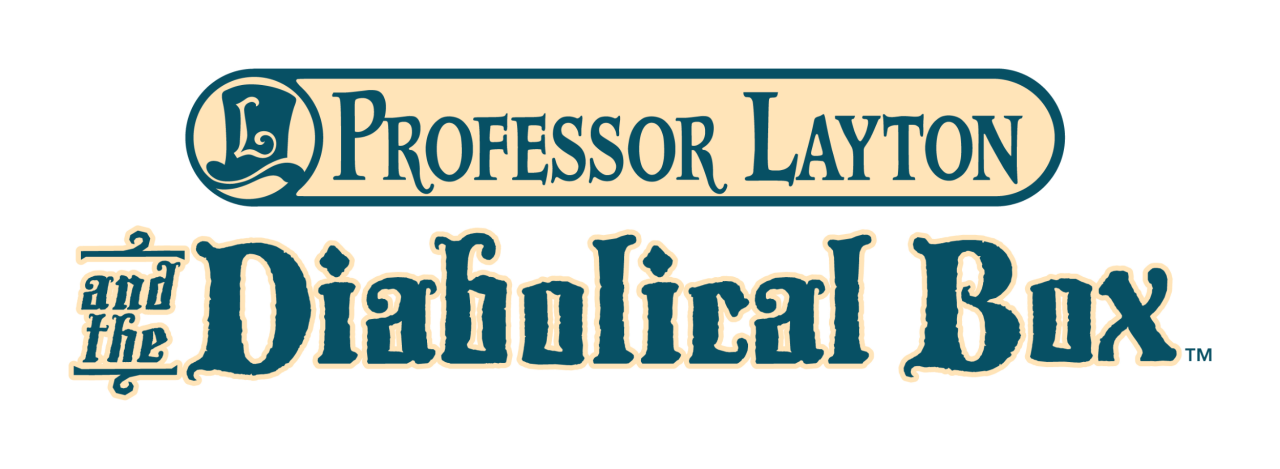 Professor Layton and the Diabolical Box Logo 001