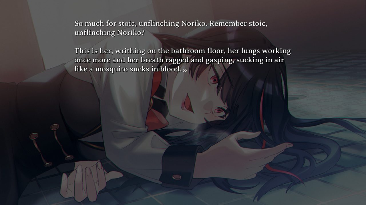 Remembering stoic unflinching Noriko in Corpse Party