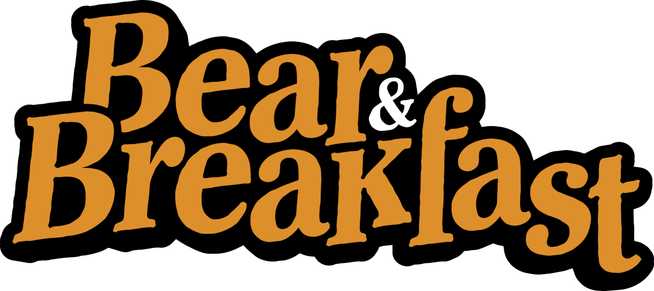 Bear and Breakfast Logo Three Color