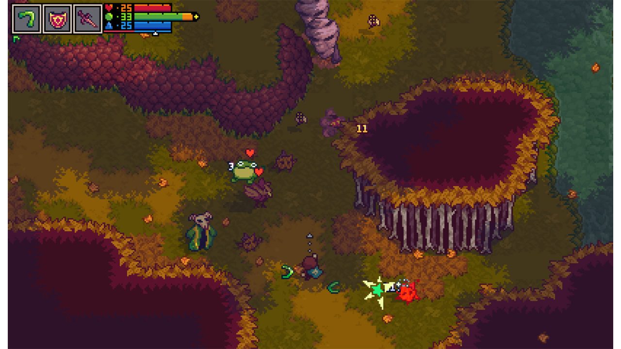 Screenshot of Creature Keeper, one of the RPGs coming this week