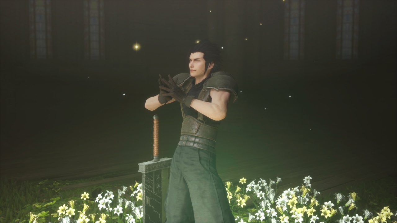 Final Fantasy VII: Crisis Core Reunion Midgar Full of Flowers