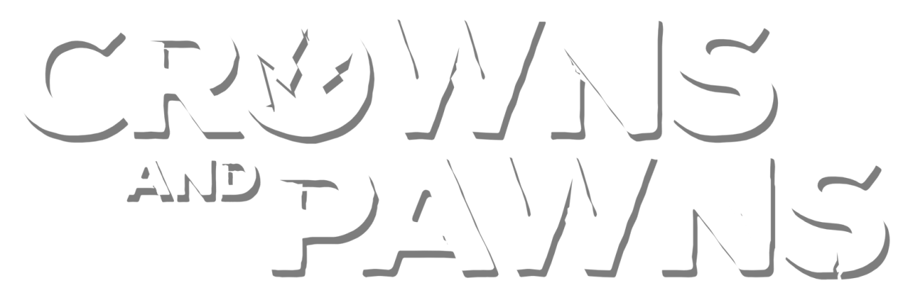 Crowns and Pawns Kingdom of Deceit Logo White 1