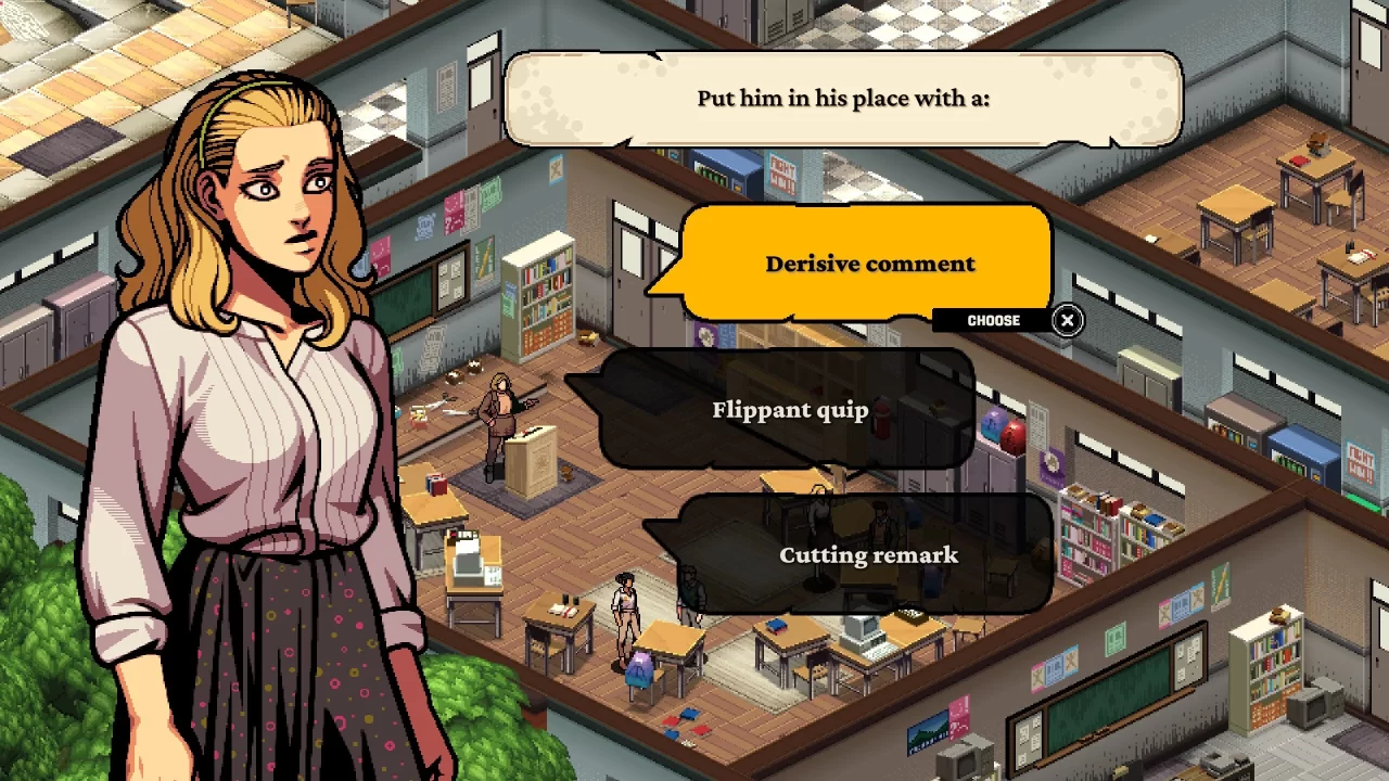 Rude options to enhance storytelling.