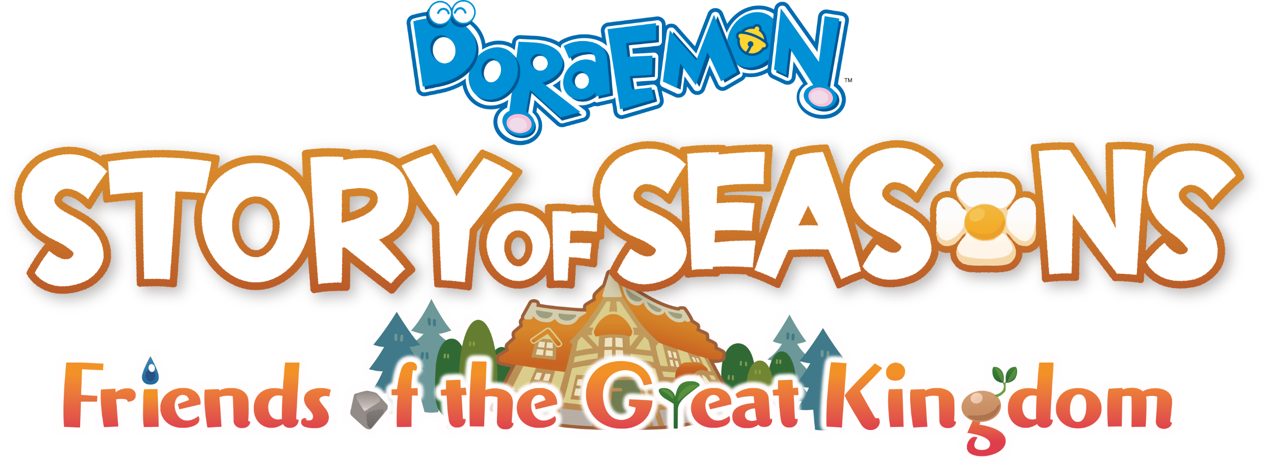 Doraemon Story of Seasons Friends of the Great Kingdom Logo 001
