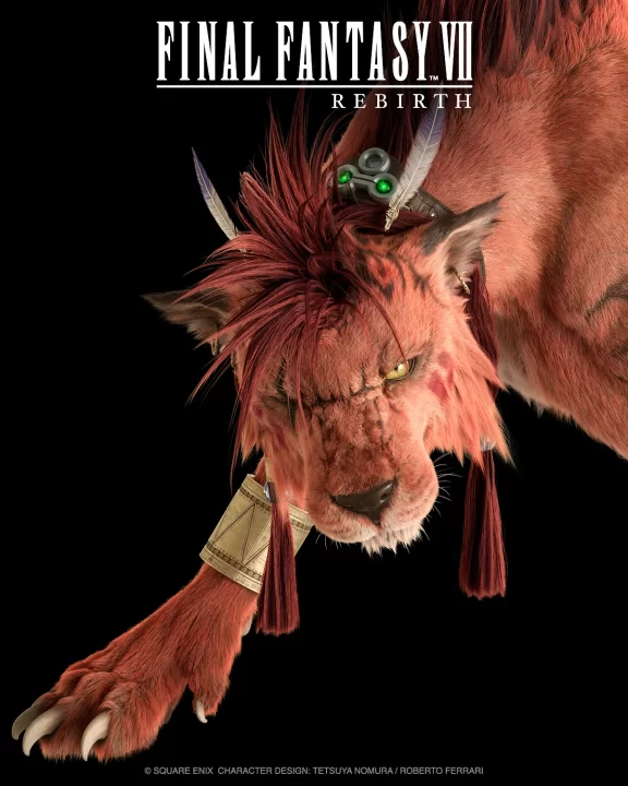 Final Fantasy VII Rebirth Artwork 006 Red XIII