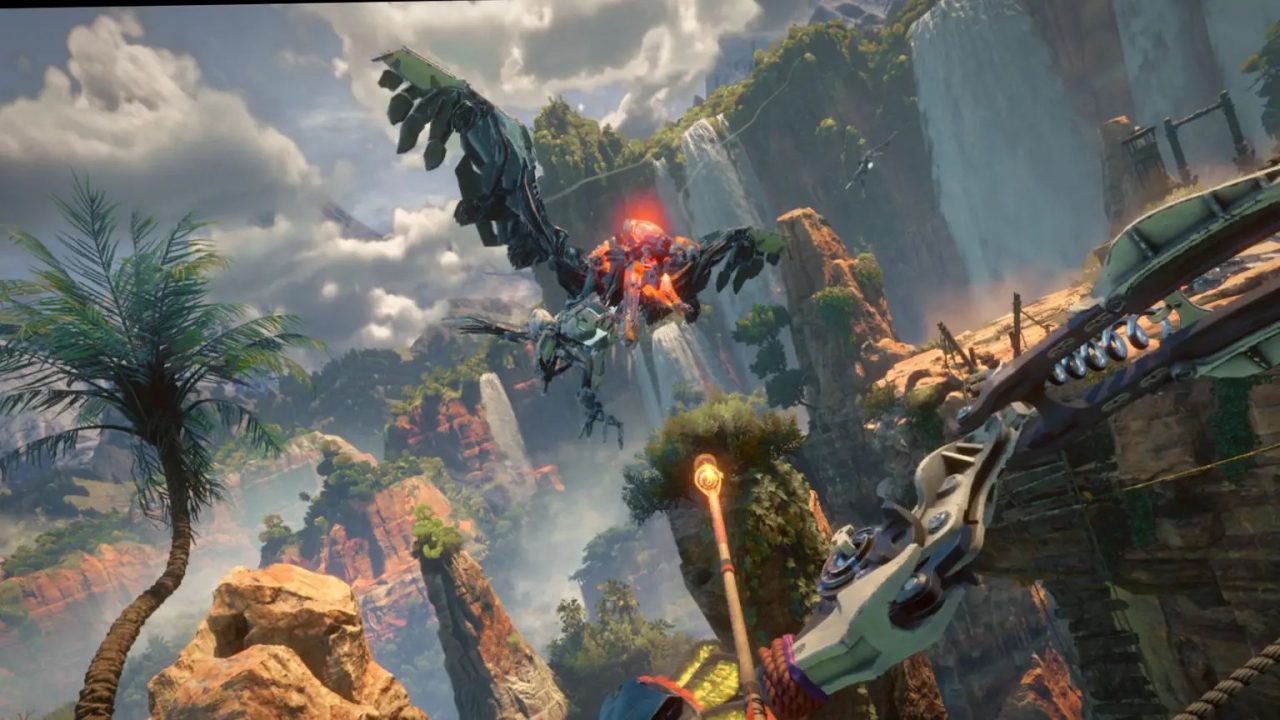 Screenshot of Horizon Call of the Mountain, one of several RPGs coming this week