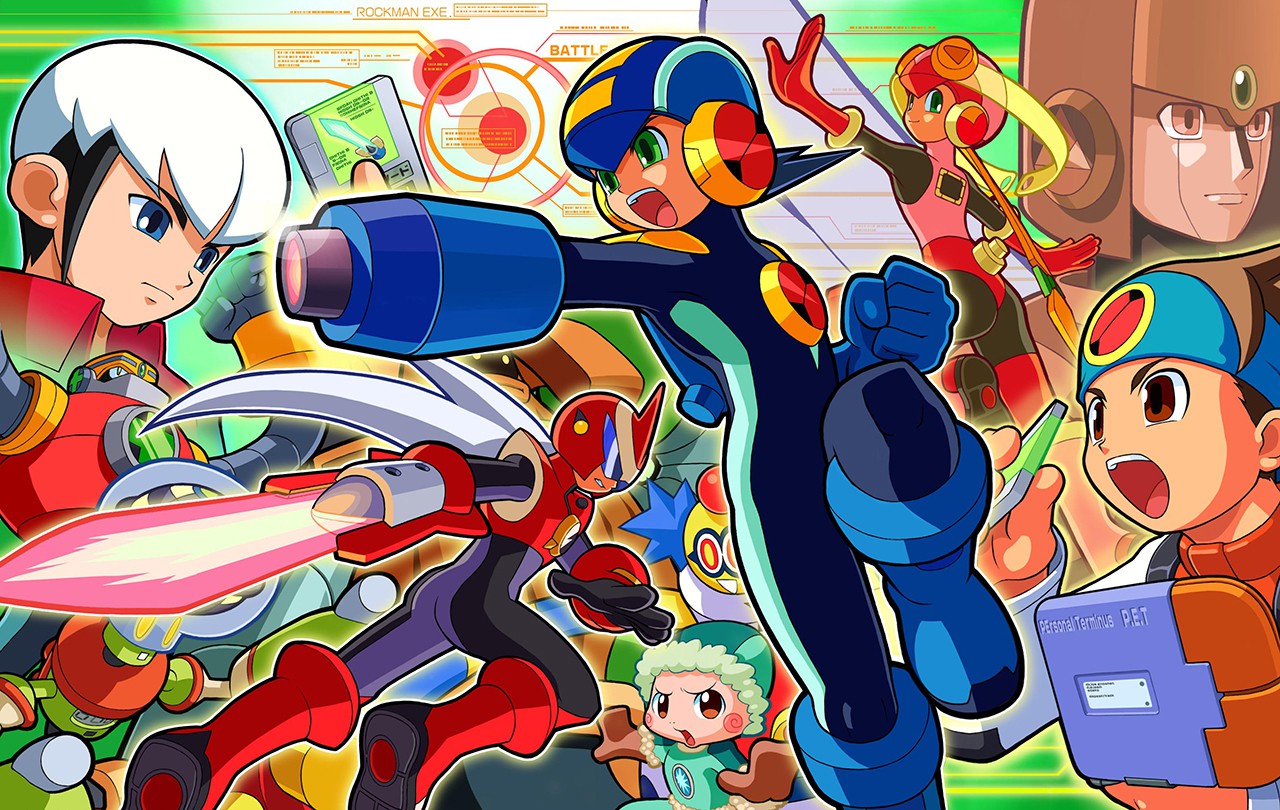 Megaman battle network. Мегамен Нинтендо. Мегамен батл нетворк. Mega man Battle Network мегамен и ролл. Mega man 2001 game.