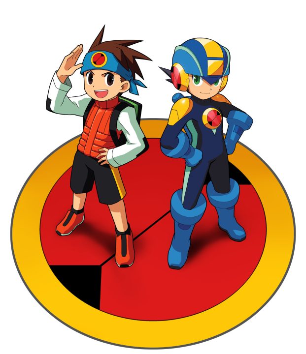 Mega Man Battle Network Legacy Collection Artwork 017 Hikari Lan MegaMan EXE MMBN3