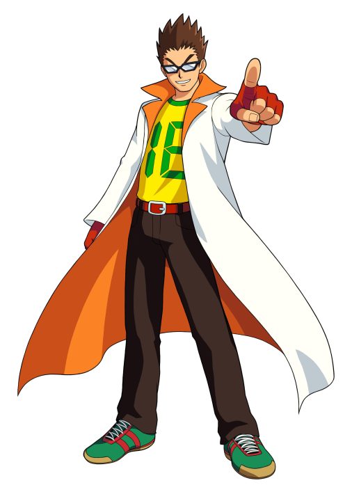 Mega Man Battle Network Legacy Collection Artwork 019 Mr Famous MMBN6