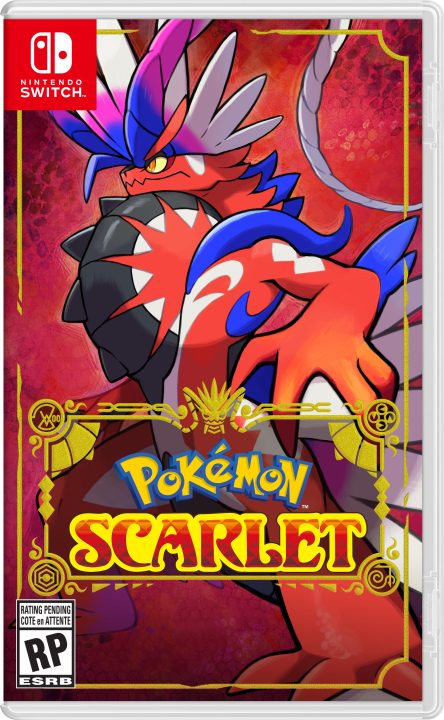 Pokemon Scarlet Cover Art US