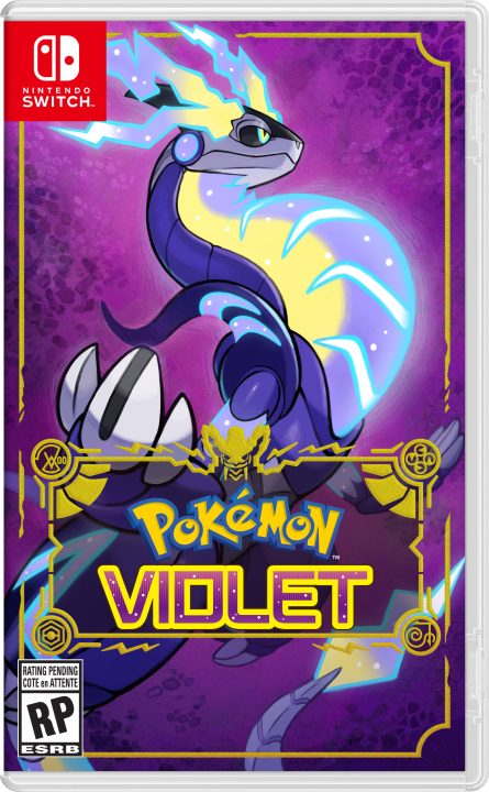 Pokemon Violet Cover Art US