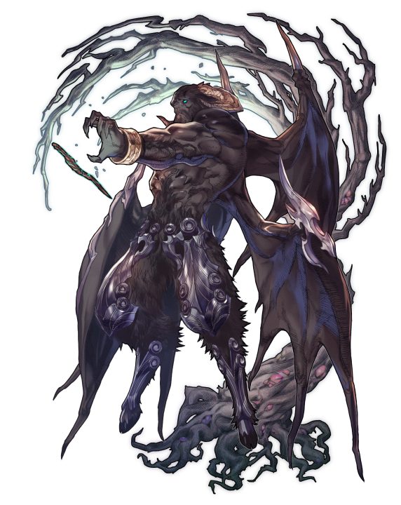 Tactics Ogre Reborn Artwork 030 Ashmedai God of Darkness