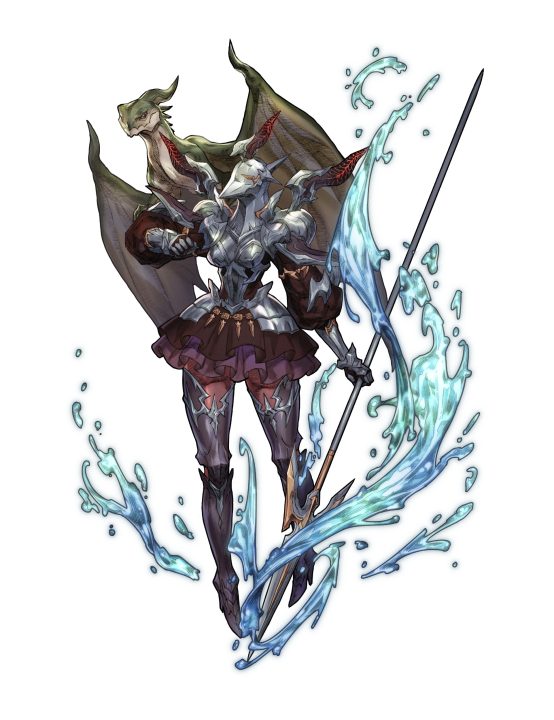 Tactics Ogre Reborn Artwork 031 Greuza Goddess of Water
