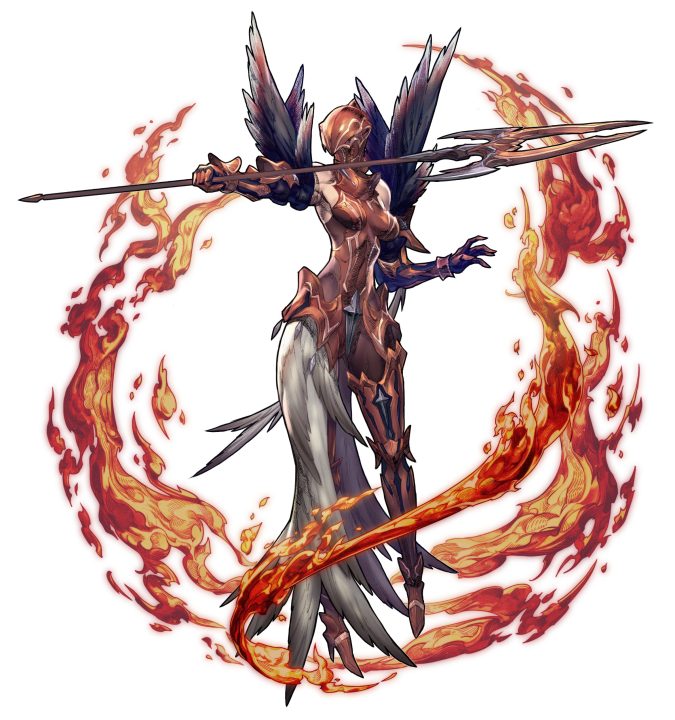 Tactics Ogre Reborn Artwork 037 Xoshonell Goddess of Fire