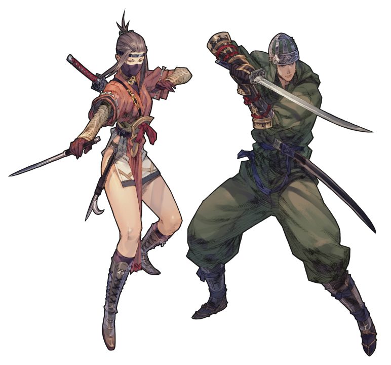 Tactics Ogre Reborn Artwork 042 Ninja Kunoichi