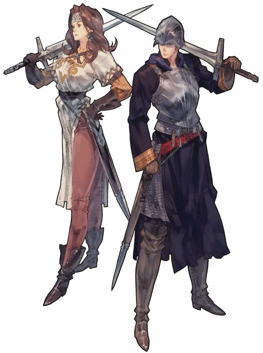 Tactics Ogre Reborn Artwork 045 Warrior