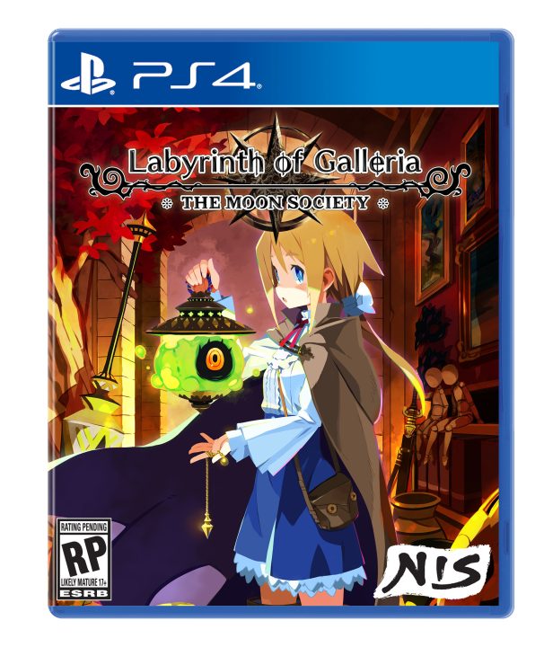 Labyrinth of Galleria The Moon Society Cover Art US PS4