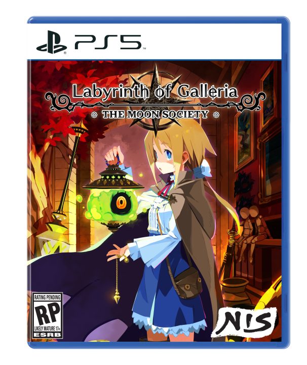 Labyrinth of Galleria The Moon Society Cover Art US PS5