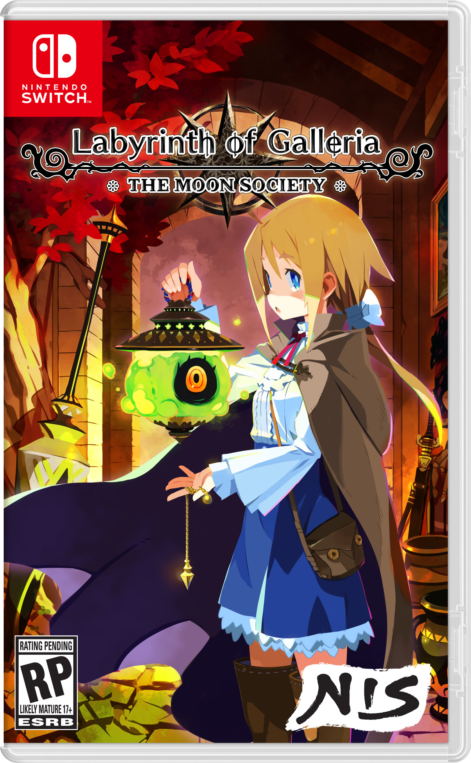 Labyrinth of Galleria The Moon Society Cover Art US Switch