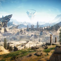 Screenshot of the environment in Atlas Fallen